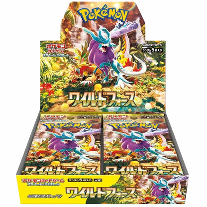 Pokémon Card Game Scarlet & Violet Expansion Pack Wild Force Box (Japanese ver)