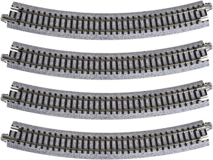 Kato N Scale Curved Unitrack R348-30 (13 3/4") 4pcs.