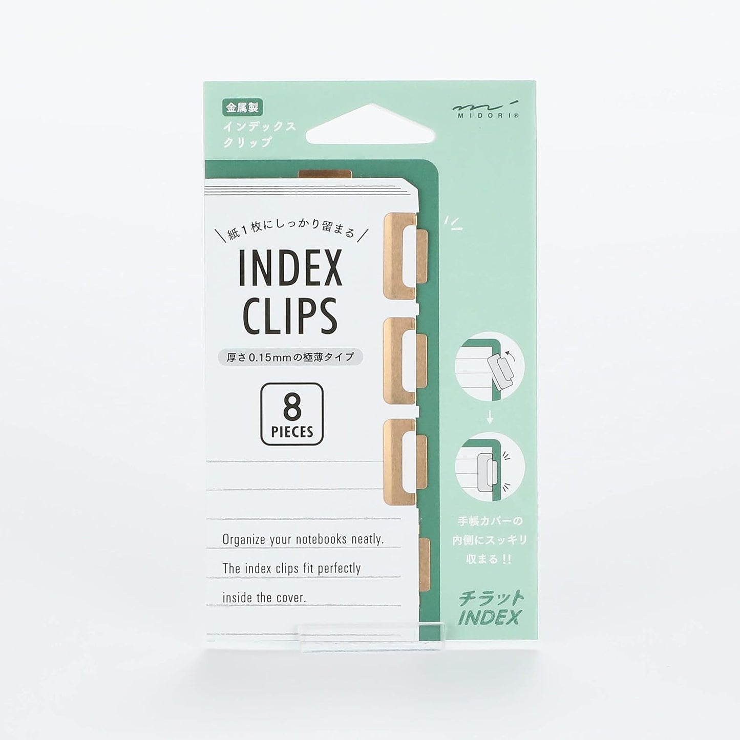 Midori Clip Index Chilat Orange 43230006