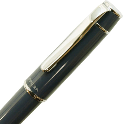 PILOT Prera Medium-Nib Fountain Pen, Slate Gray Body (FPR-3SR-SGY-M) front view