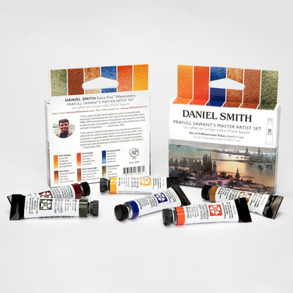Daniel Smith 285610389 Prafull Sawants's Master Artist Set Watercolor Paint, 5ml, Multicolor 6, 0.16 Fl Oz (Pack of 6)