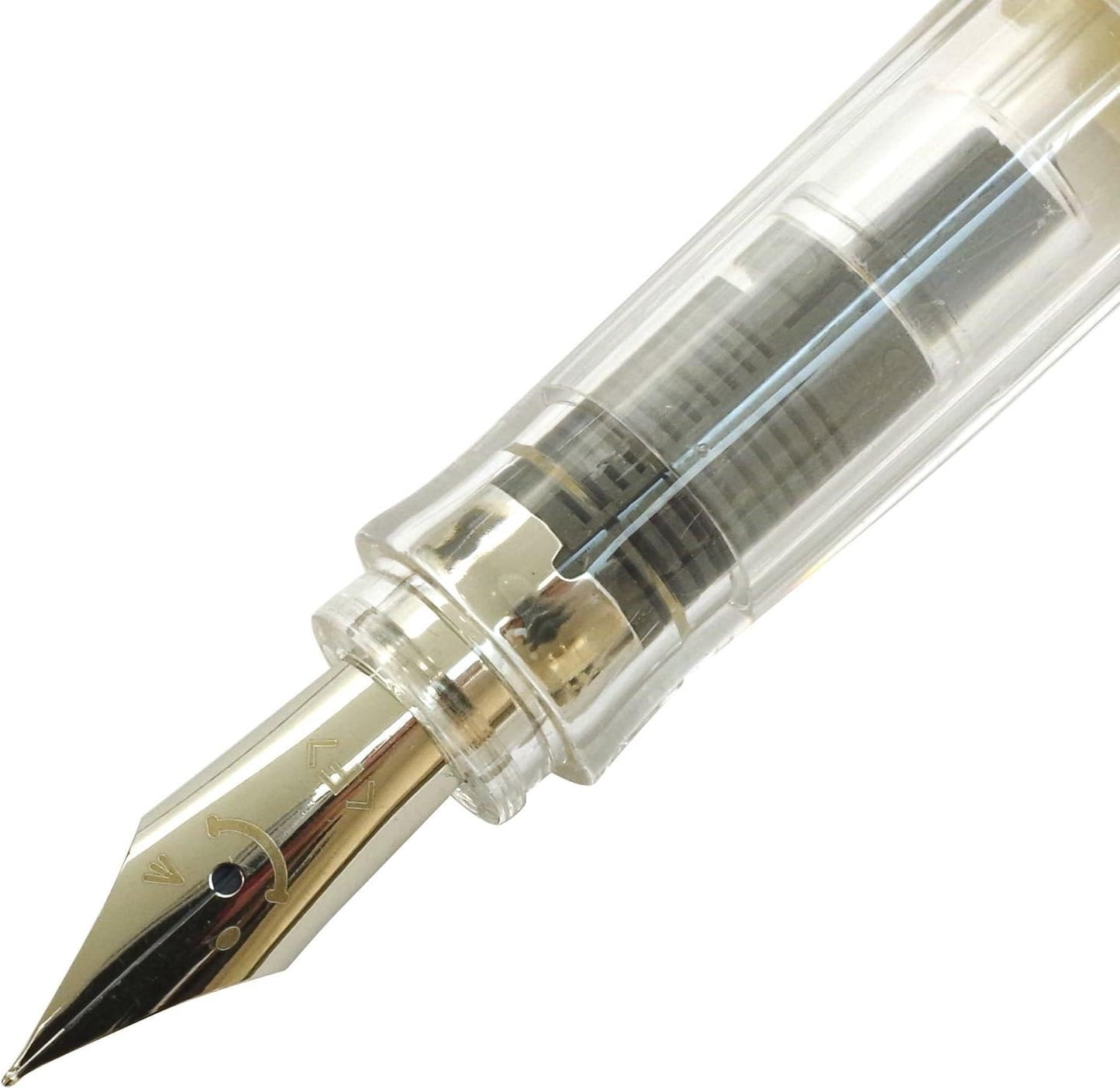PILOT Kakuno Fine-Nib Fountain Pen, White Body Soft Violet Cap Body (FKA-1SR-SVF), detail image