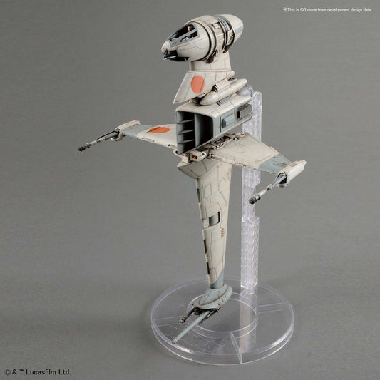 Bandai Hobby Star Wars B-Wing Starfighter "Star Wars" 1/72, White (BAN230456)