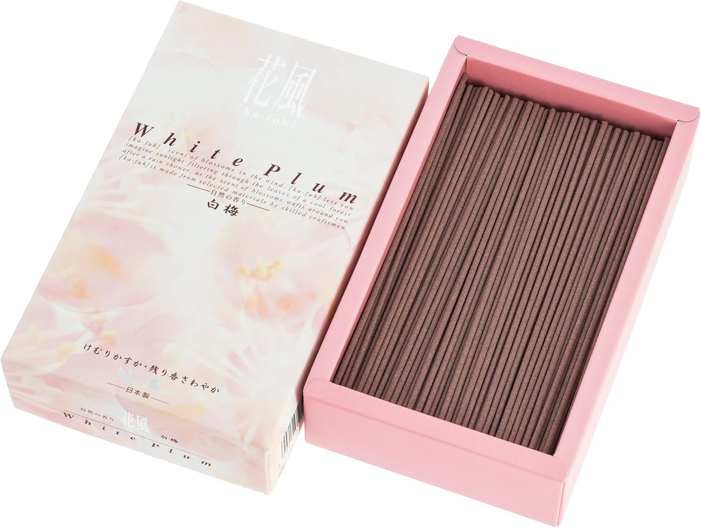 Nippon Ka-Fuh (Scent Of Blossoms In The Wind) White Plum 450 Sticks