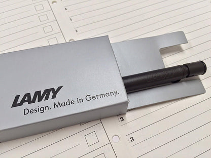 LAMY Safari Mechanical Pencil, Black, L117, 0.5mm, Genuine Imported