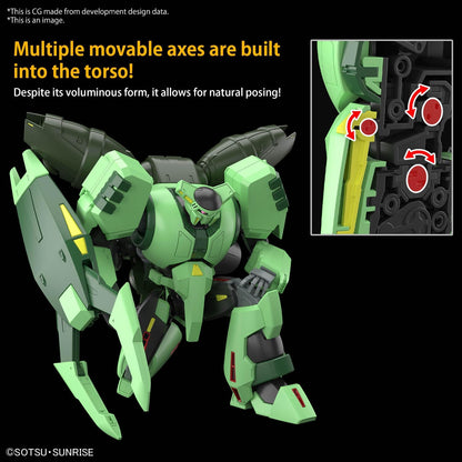 BANDAI Spirits HG Mobile Suit Z Gundam Bolinoke Summon, 1/144 Scale, Color Coded Plastic Model