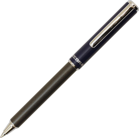 ZEBRA Slide Type Ballpoint Pen (SL-F1mini / 0.7mm) [Matt Navy] (Japan Import)