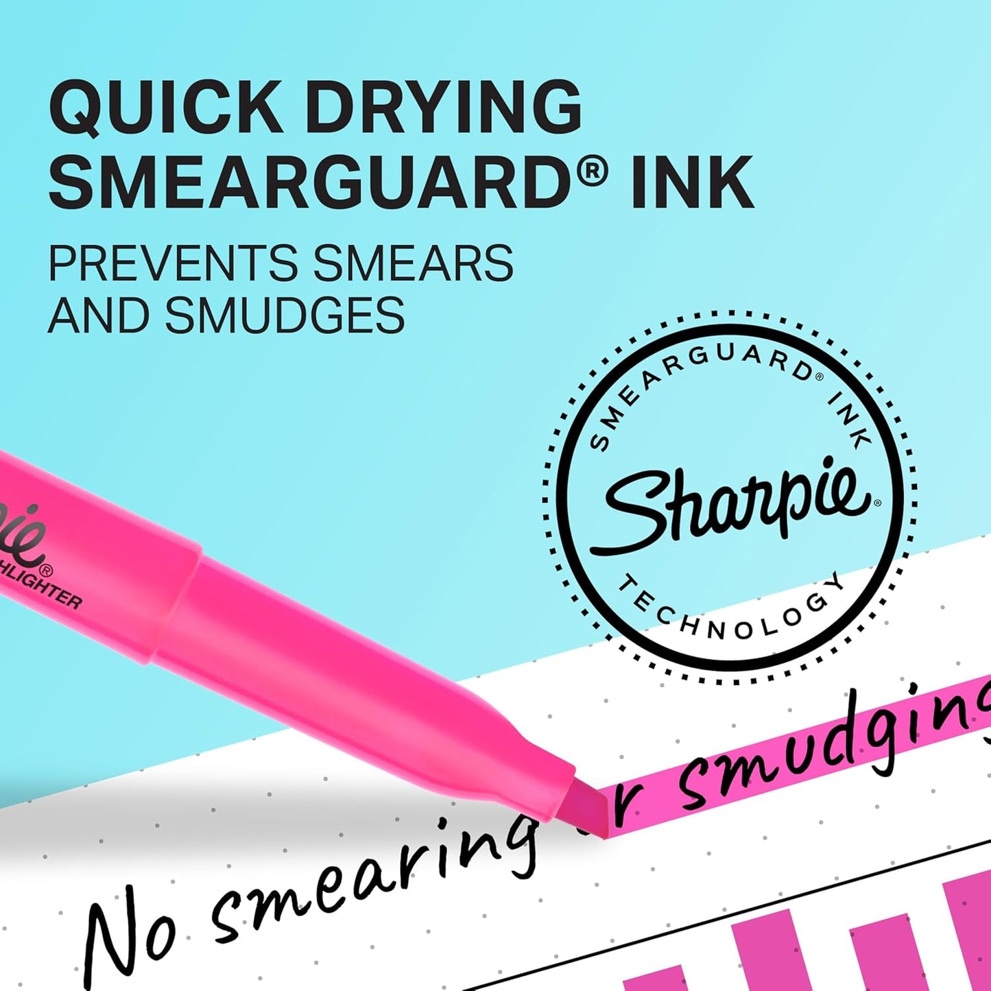Sharpie Pocket Style Highlighters, Chisel Tip, Assorted Fluorescent, 12 Count - Quick Dry, Perfect For Studying, Note-Taking, School, College, Office, Student & Teacher Supplies