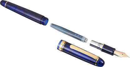 PLATINUM Fountain Pen #3776 Century (Fine, Chartres Blue)