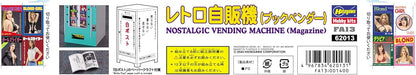 Hasegawa FA13 1/12 Figure Accessories Series Retro Vending Machine (Book Vendor) Plastic Model