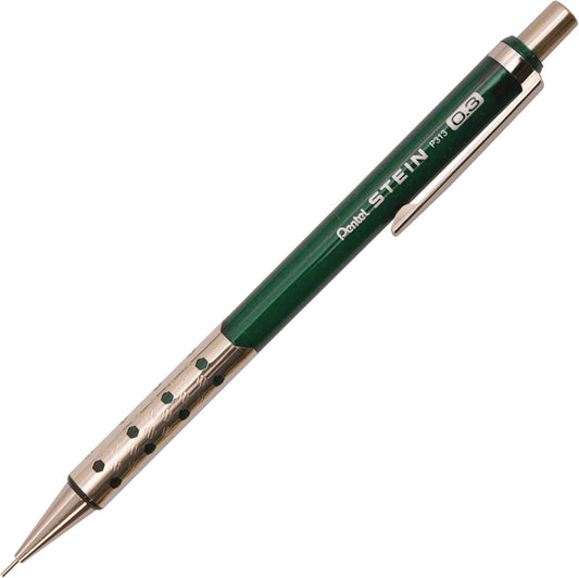 Pentel Ain Mechanical Pencil, 0.3mm, Clear Green (P313-CD)