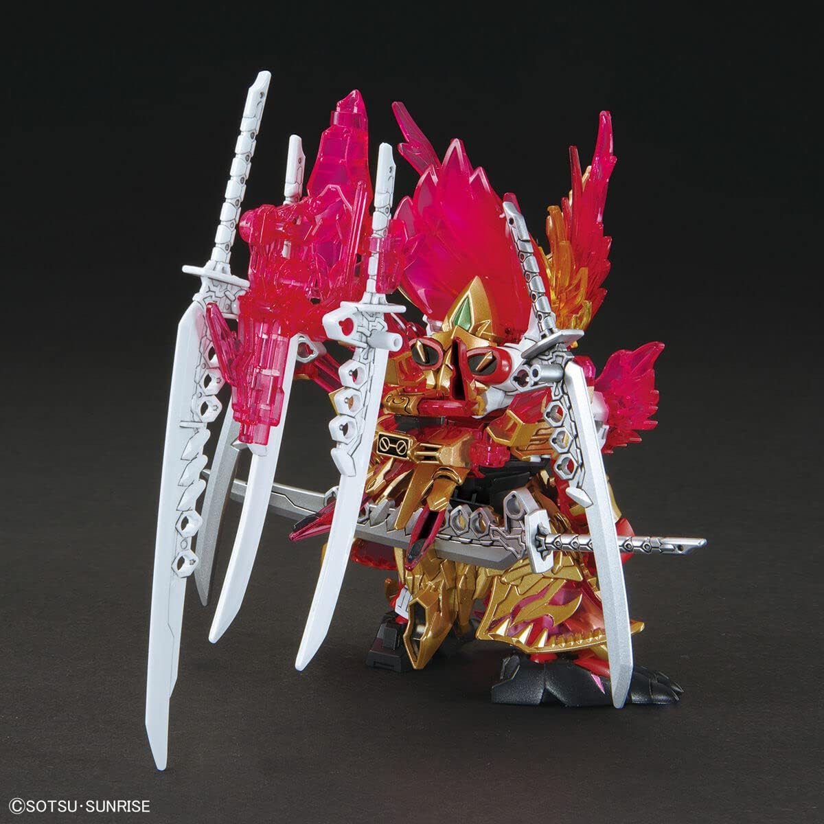 Bandai Hobby - SD Gundam World Heroes - #29 Sun Quan Gundam Astray He Yan Xiang HU, Bandai Spirits SDGW Model Kit