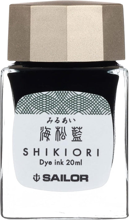 Sailor Fountain Pen, Bottled Ink, Four Seasons, Dream of Sixteen Nights, Ai Kaipine 13-1008-204