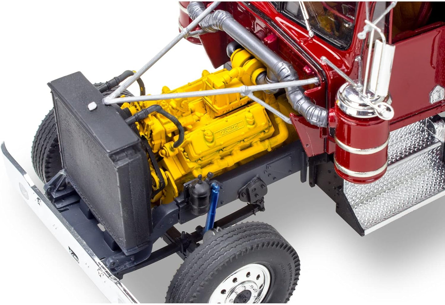 Revell 12628 Kenworth W-900 Dump Truck 1:25 Scale 265-Piece Skill Level 5 Model Building Kit White