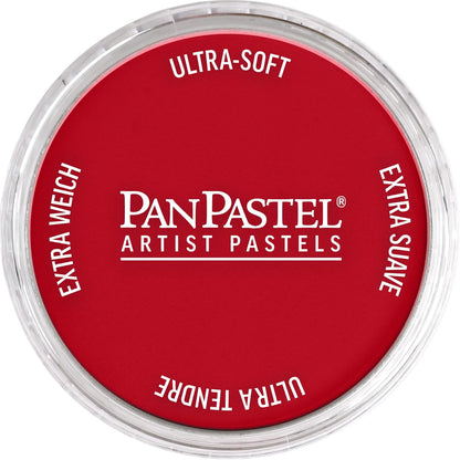 PanPastel Artist Pastels by GOLDEN, Permanent Red, 2.44??� / 62mm Pan Diameter, Professional Artist Pastels, Unique Pan Format (cake-like)