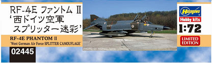 Hasegawa 2445 1/72 RF-4E Phantom II, Federal Air Force, Splitter T Model Kit, Multi-Colour