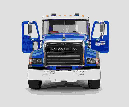 Bruder 02814 Man TGA Cement Mixer Truck, 1:16 Scale: Realistic Construction Toy with Rotating Drum & Crank Handle | Durable ABS Plastic for Indoor, Outdoor, Sand & Snow Play, Made in Germany, Ages 3+