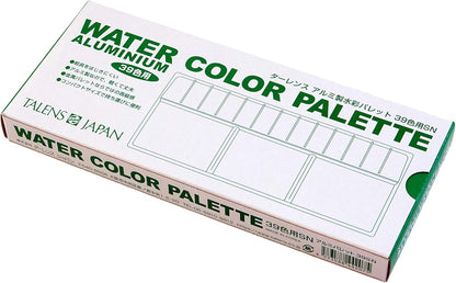 Talence SN 442072 Watercolor Palette Aluminum Palette, 39 Colors