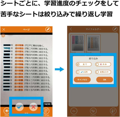 Pentel Anki Snap SMS1-F Memorization Marker, Orange