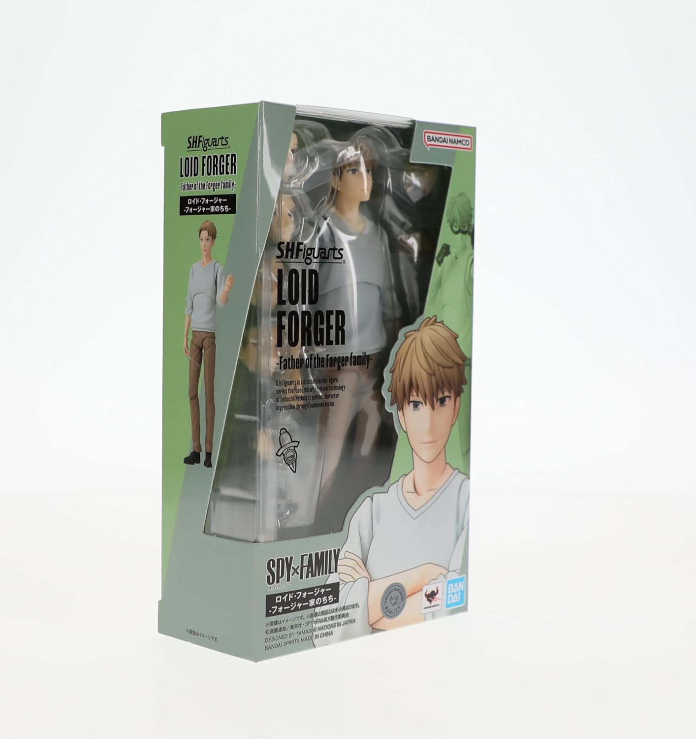 TAMASHII NATIONS - Spy x Family - Loid Forger - Father of The Forger Family, Bandai Spirits S.H.Figuarts Action Figure