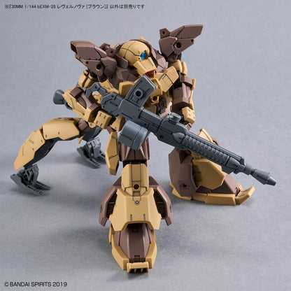 Bandai Hobby - 30 Minute Missions - #61 bEXM-28 Revernova [Brown], Bandai Spirits 30 MM 1/144 Model Kit