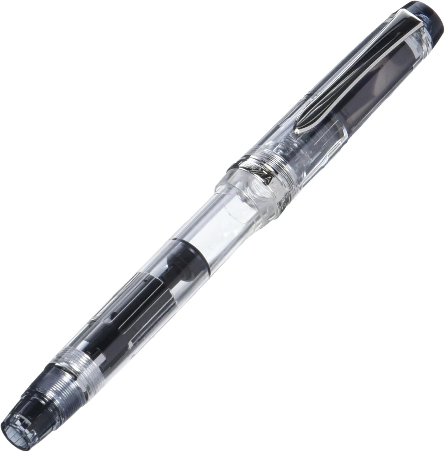 PILOT Fountain Pen Custom Heritage 92, Clear Body, M-Nib, main image