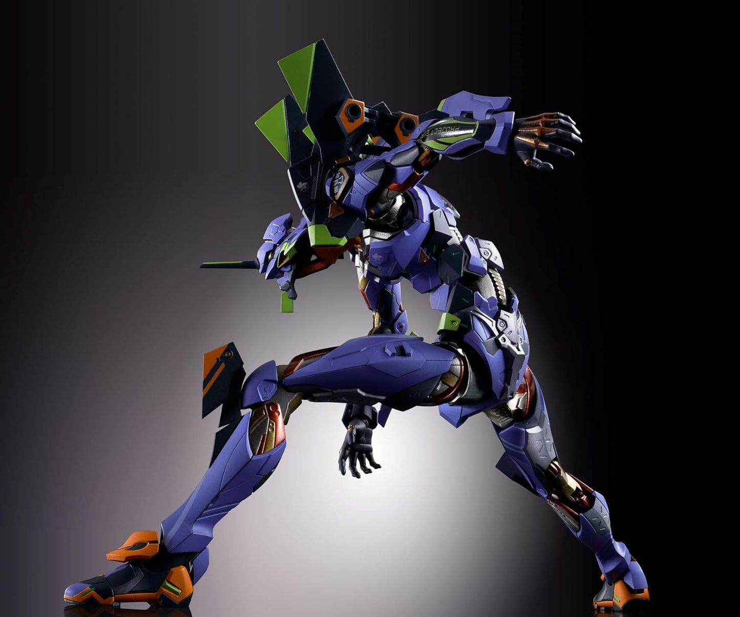 TAMASHII NATIONS Bandai Metal Build Eva-01 Test Type Neon Genesis Evangelion Action Figure