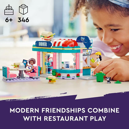 LEGO Friends Heartlake Serving Building Set of 3 Mini Figures from 2023 Series Toy for Children Over 6 Years, Gift Idea for Birthdays 41728