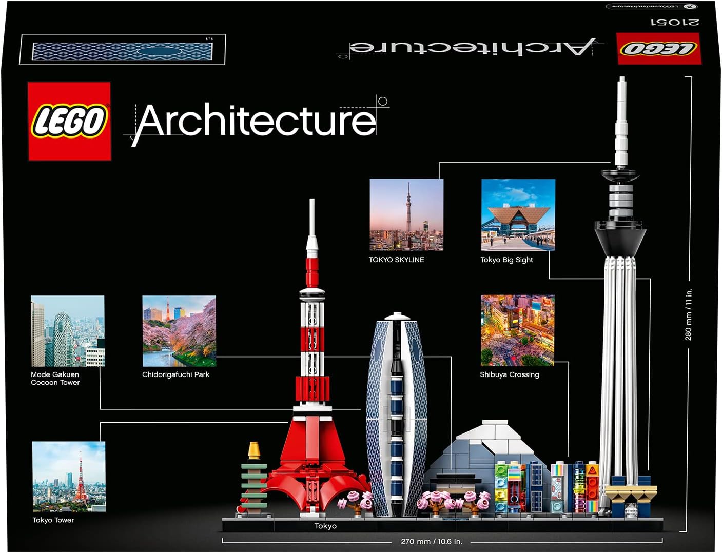 LEGO Architecture Tokyo 21051 - Building Model Kit