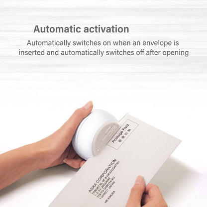 Electric Letter Opener White, LO80W,Letter openers Envelope, Envelope Opener, Asmix(Japan Import)