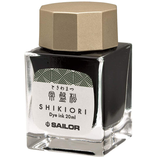 Sailor Fountain Pen, Bottled Ink, Shiki-Okinori (16 Nights' Dreams), Tokiwamatsu 13-1008-202