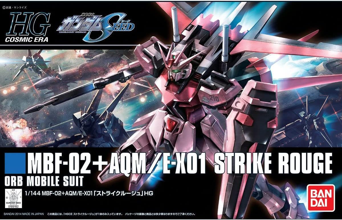 Bandai Hobby - Gundam Seed - #176 Strike Rouge HGCE 1/144 Model Kit