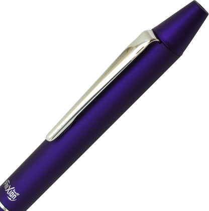 PILOT Frixion Ballpoint Pen, Firxion Biz 2, Black & Red Ink, Dark Blue (LFBT-3SUF-DL)