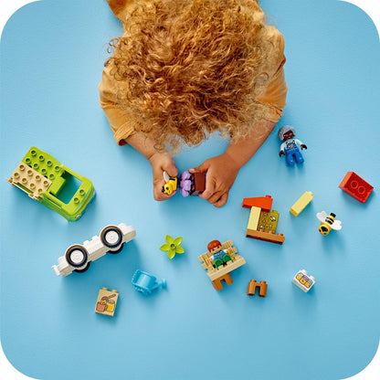 LEGO My City Duplo Bee Care and Beehives, Educational Toy for Boys and Girls, 2 Bee Figures and Truck, Construction Set, Easter Gift for Boys and Girls Ages 2 and Up 10419