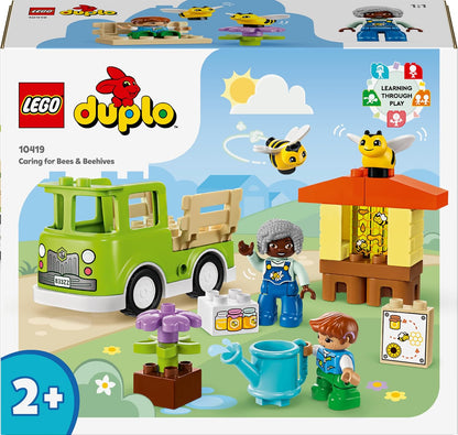 LEGO My City Duplo Bee Care and Beehives, Educational Toy for Boys and Girls, 2 Bee Figures and Truck, Construction Set, Easter Gift for Boys and Girls Ages 2 and Up 10419
