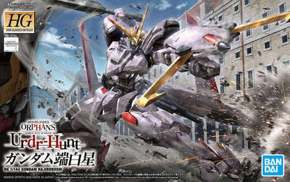 Bandai Hobby - Gundam Iron-Blooded Orphans - #41 Gundam Hajiroboshi, Bandai Spirits HG IBO 1/144 Model Kit