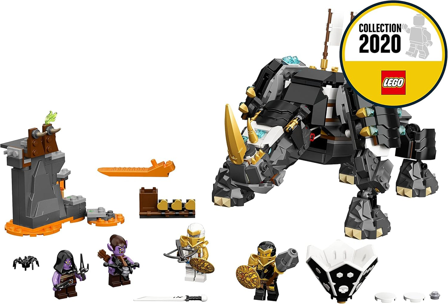 Ninjago Lego 71719 Zane's Mino Creature 2in1 Building Set & Board Game