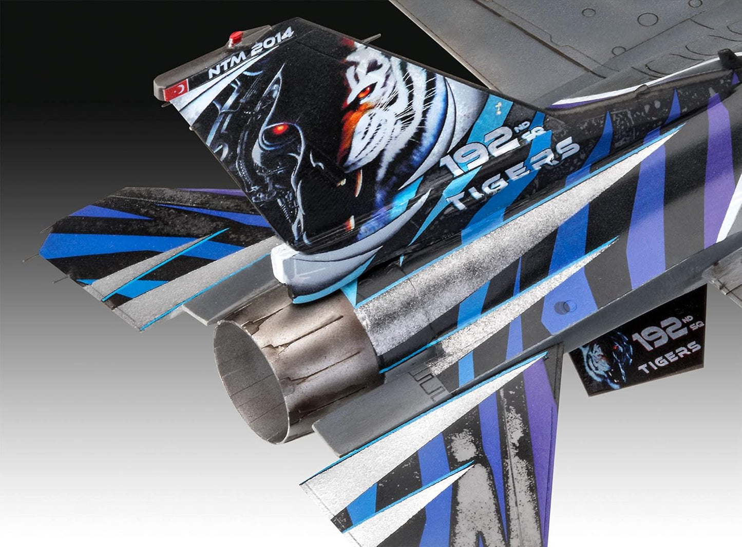 Revell 03844 Lockheed Martin F-16D Tigermeet 2014 1:72 Scale Unbuilt/Unpainted Plastic Model Kit