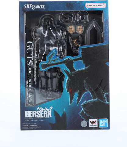TAMASHII NATIONS - Berserk - Guts (Berserker Armor) -Heat of Passion-, Bandai Spirits S.H.Figuarts Action Figure