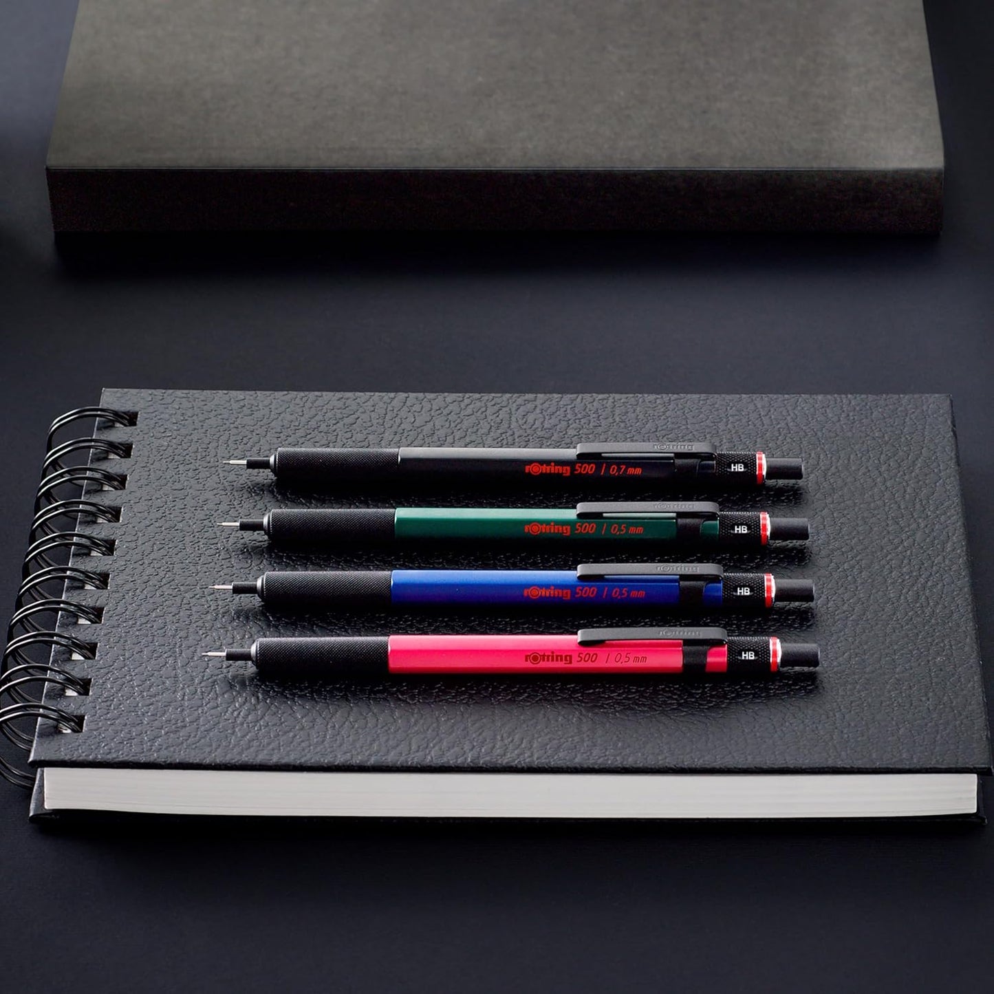 Rotring 500 Mechanical Pencil, Blue Barrel, 0.5mm