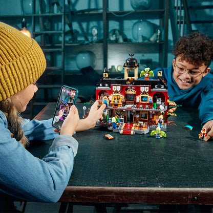LEGO® -Hidden Side Haunted School Newbury Ghost Hunt Interactive Building Game Augmented Reality for iPhone Android Boy and Girl 9 Years and Up, 1474 Pieces 70425