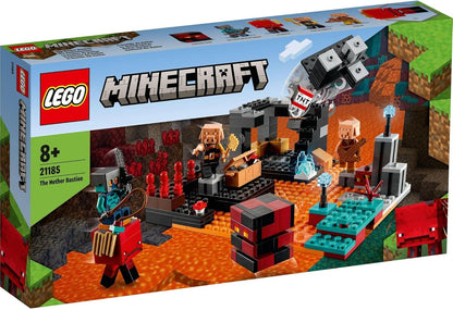 LEGO Minecraft Nether Fortress Gift 21185 Toy Block Birthday Present for City Building Boys Girls 8 Years Old
