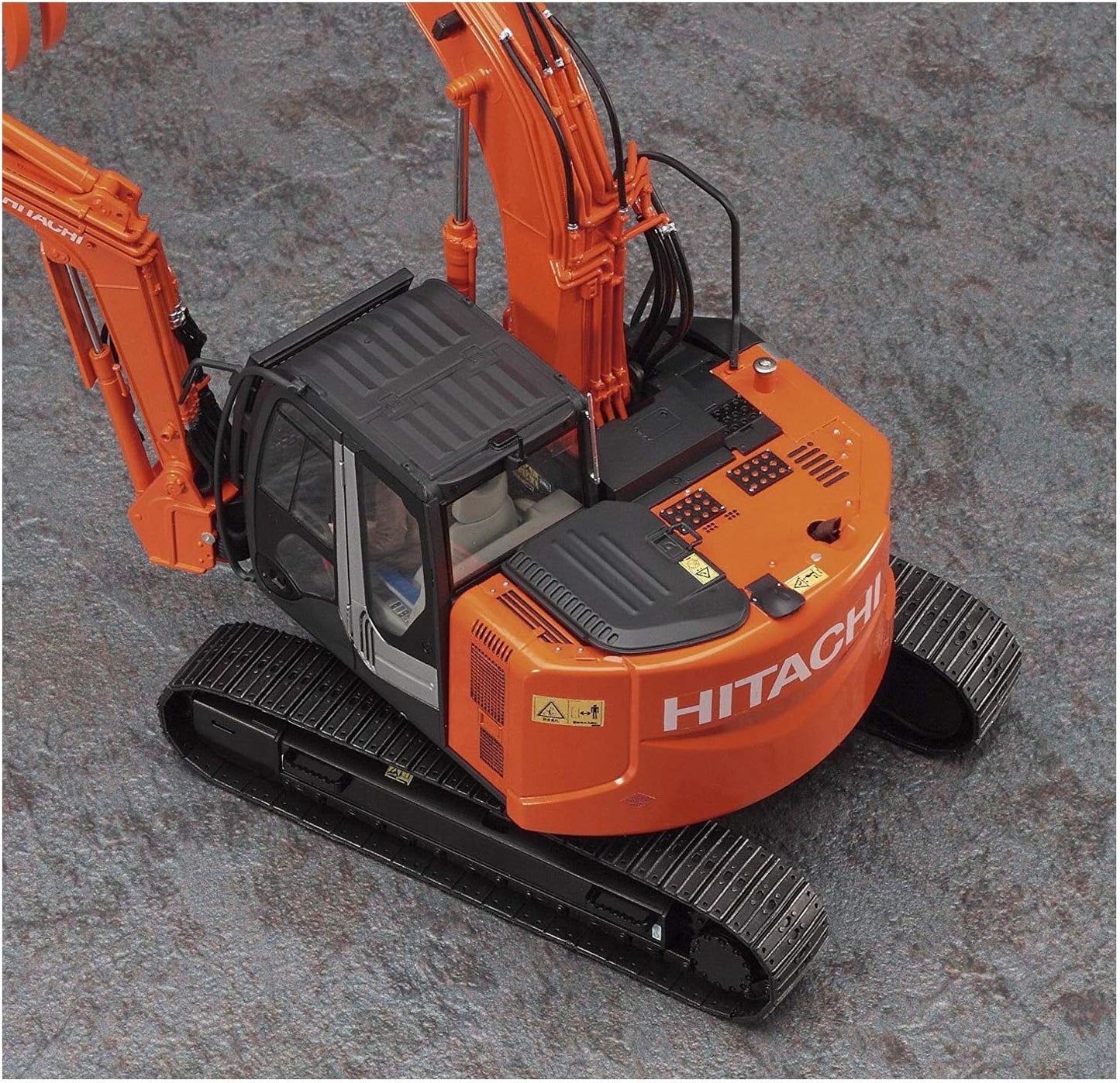 Hasegawa HSW04 1:35 Scale Hitachi Double Arm Construction Machine Astaco Neo Plastic Model