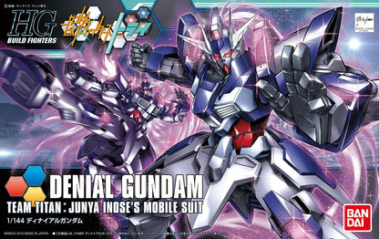 BANDAI Hobby HGBF 1/144 Denial Gundam Gundam Build Fighters Model Kit