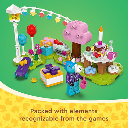 LEGO Animal Crossing Julian???s Birthday Party Video Game Toy for Kids, Animal Crossing Toy from The Video Game Series with Horse Toy Minifigure, Birthday Gift for Girls and Boys Ages 6 and Up, 77046