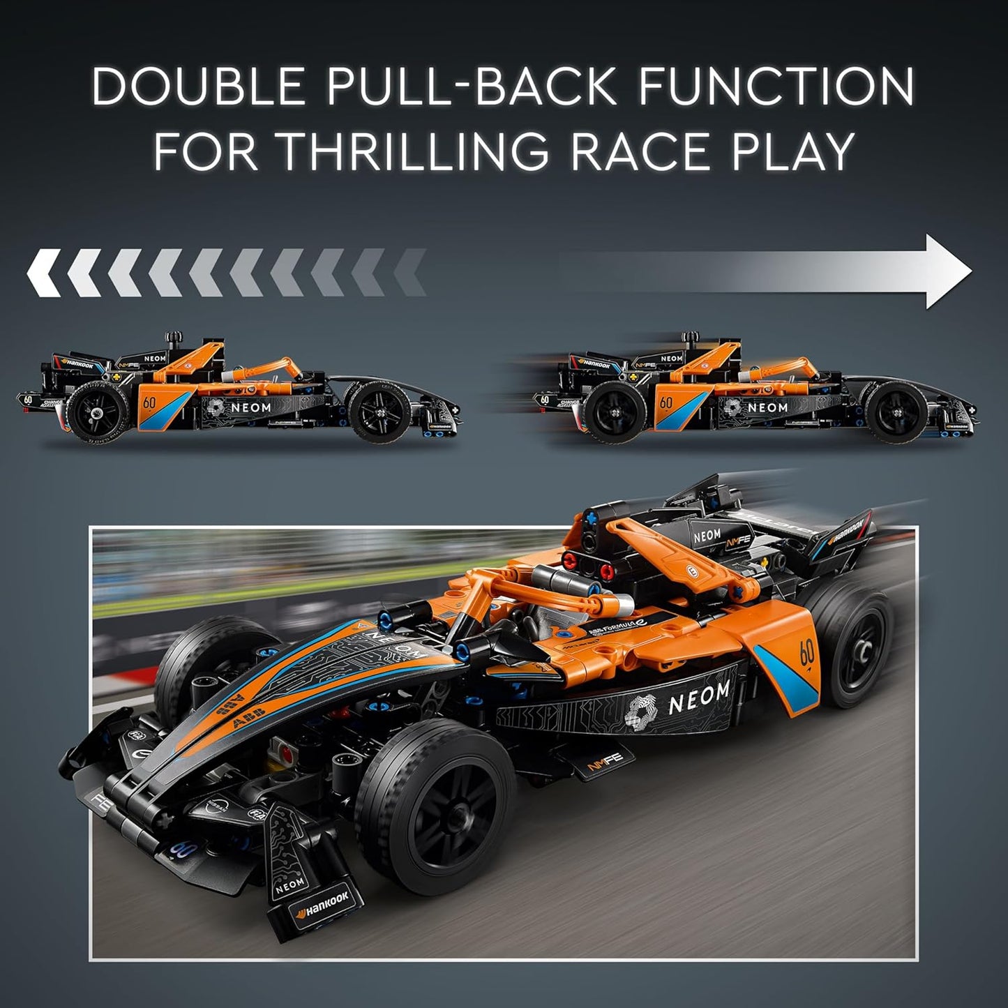 LEGO Technic 42169 NEOM McLaren Formula E Race Car