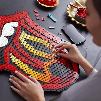 LEGO Art The Rolling Stones 31206 Building Kit; Wall Art Memorabilia or Hobby Gift for Rock Music Fans and Adults