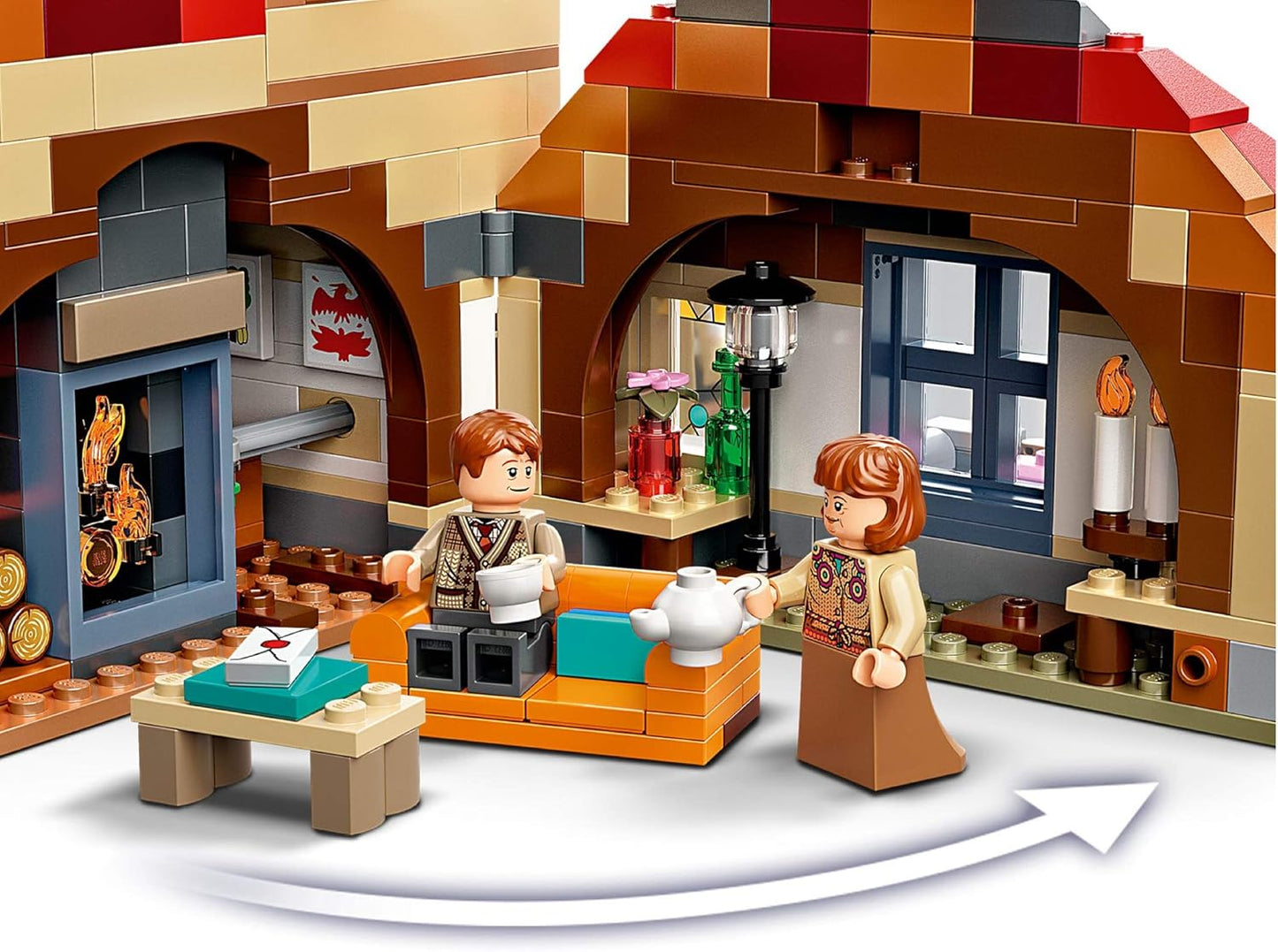 LEGO 75980 Harry Potter Attack on The Burrow