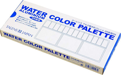 Talence SN 441971 Watercolor Palette Aluminum Palette 26 Colors