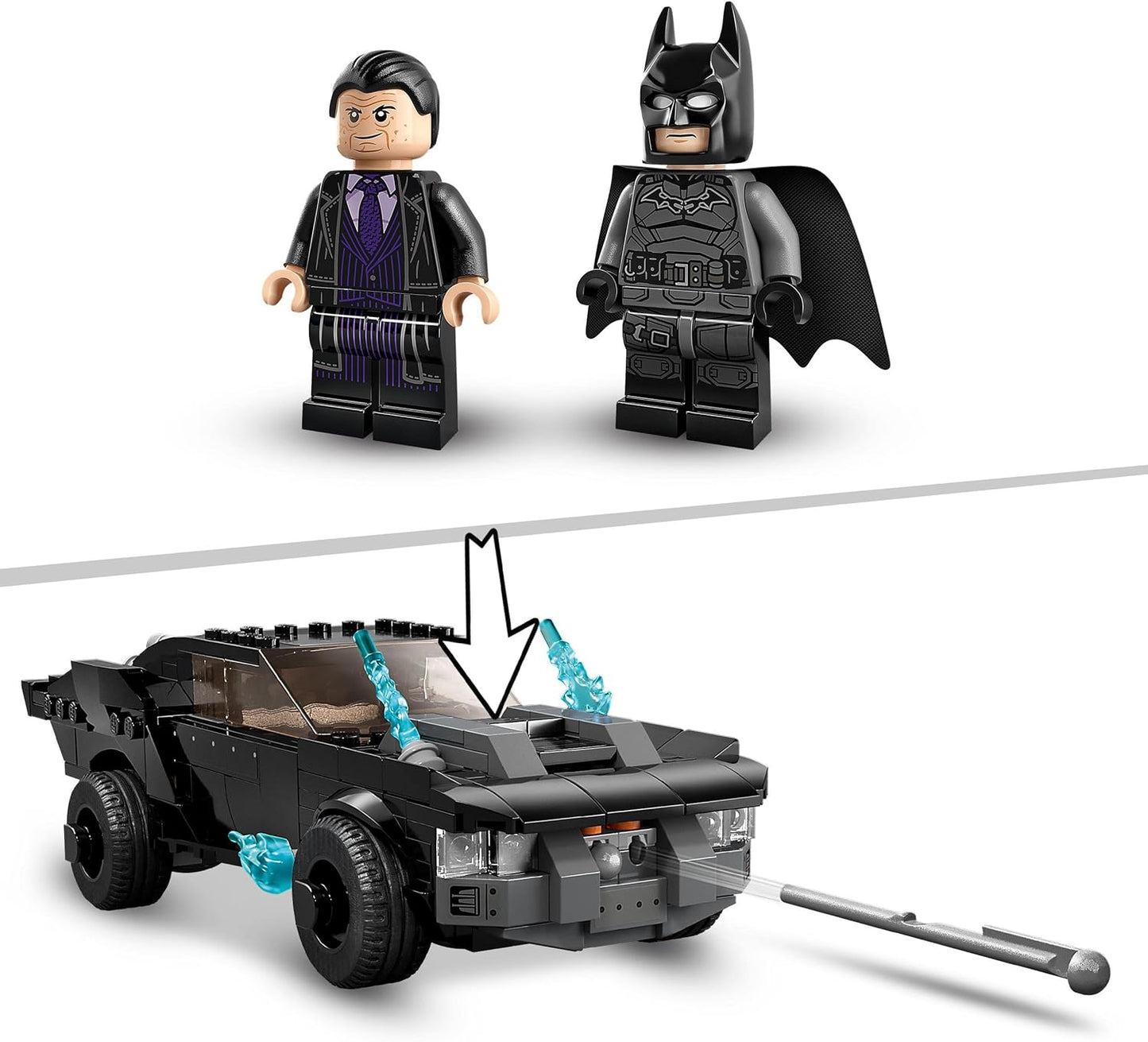 LEGO 76181 DC Batman Batmobile: Chasing The Penguin, Toy Car, Gift Idea for Children from 8 Years Old